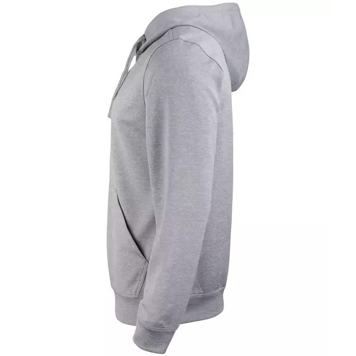 Clique Basic Active  hoodie, Grey Melange, large image number 5