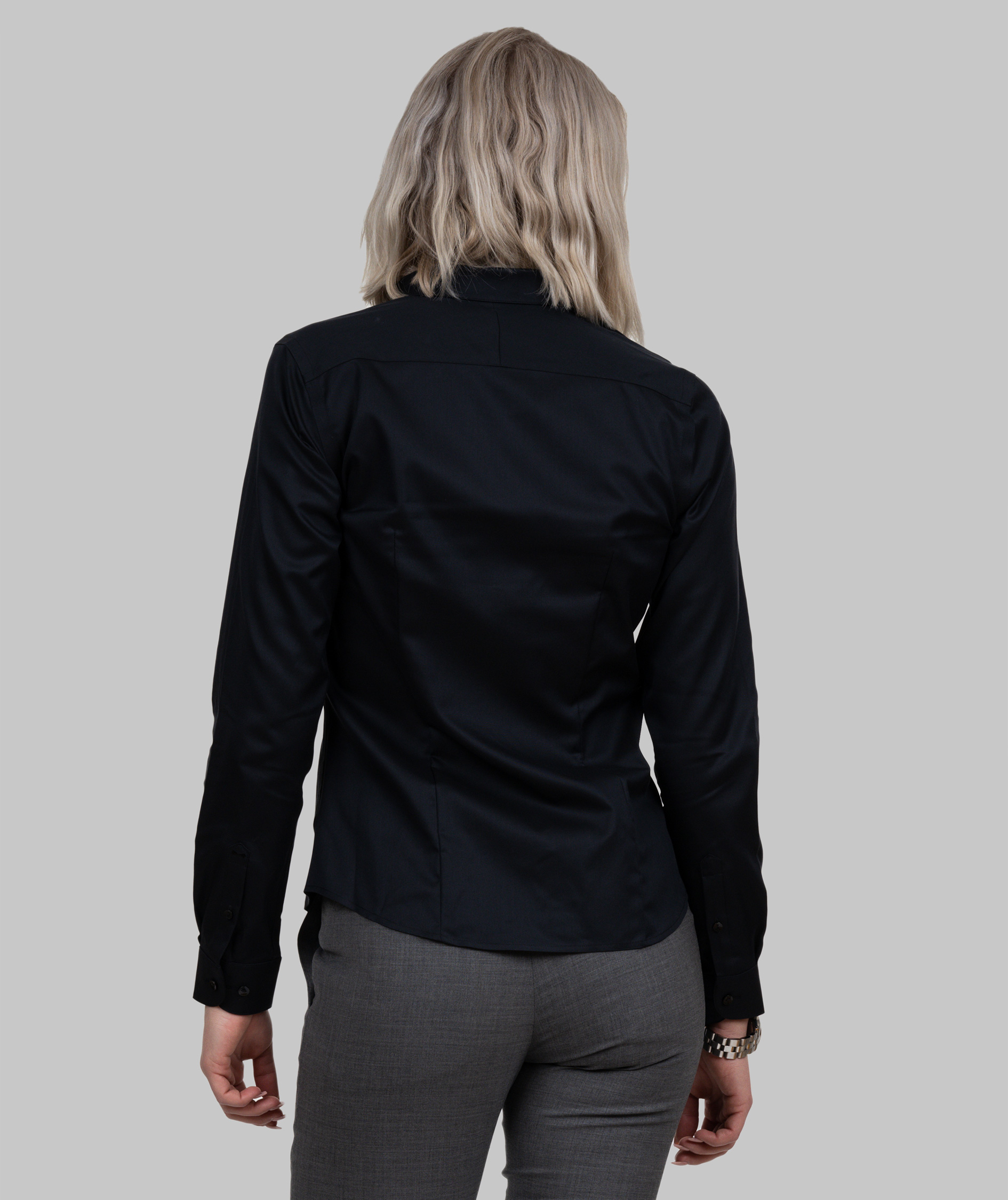 J. Harvest & Frost Black Bow 60 lady fit skjorta, Svart, large image number 3