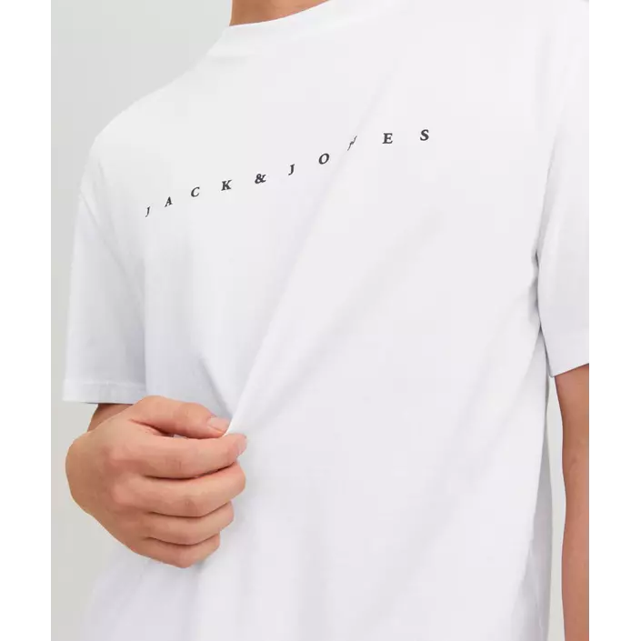 Jack & Jones JJESTAR T-Shirt, White, large image number 4