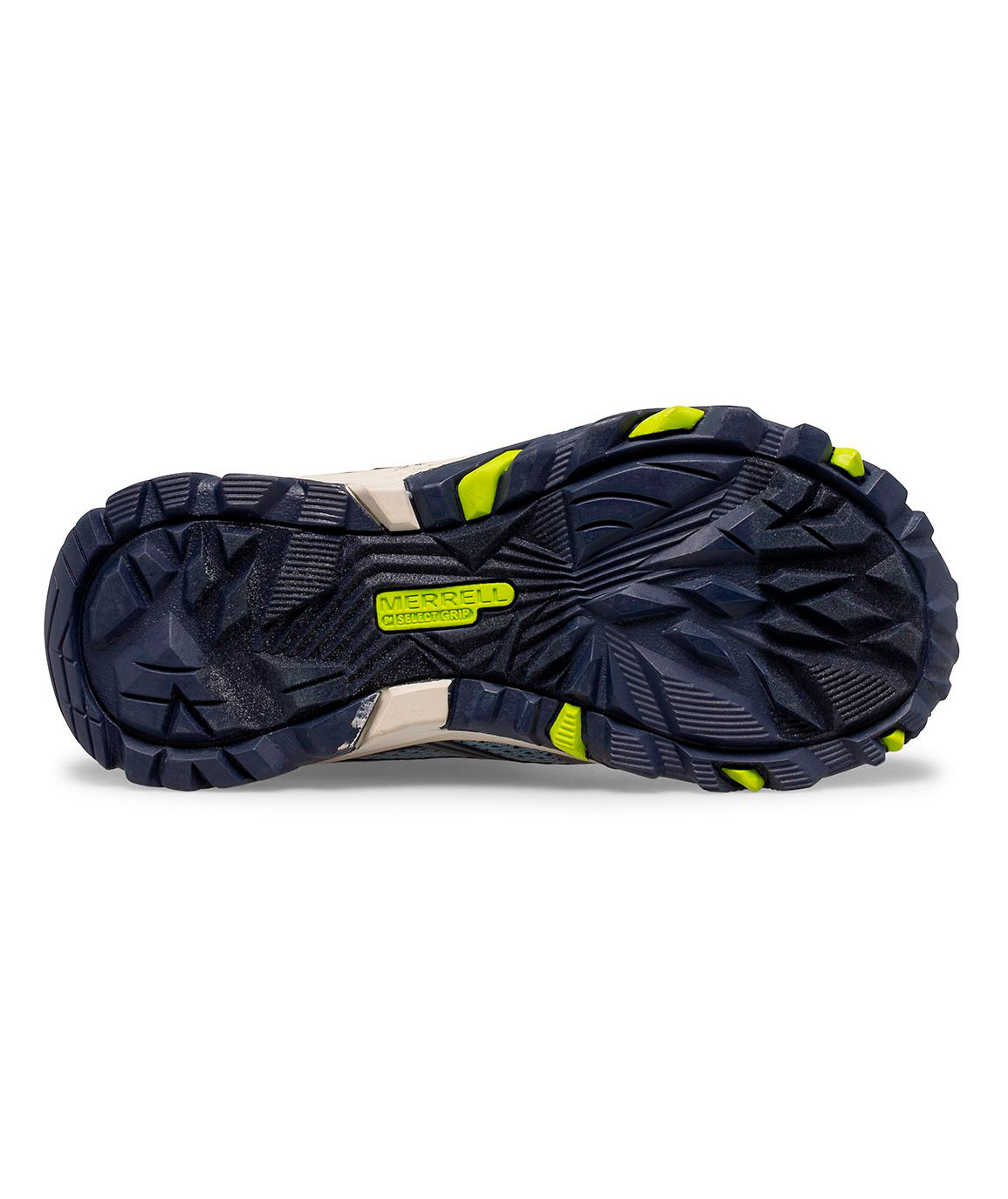 Merrell Moab FST Mid A/C WP st&oslash;vletter til b&oslash;rn, Navy/China Blue, large image number 4