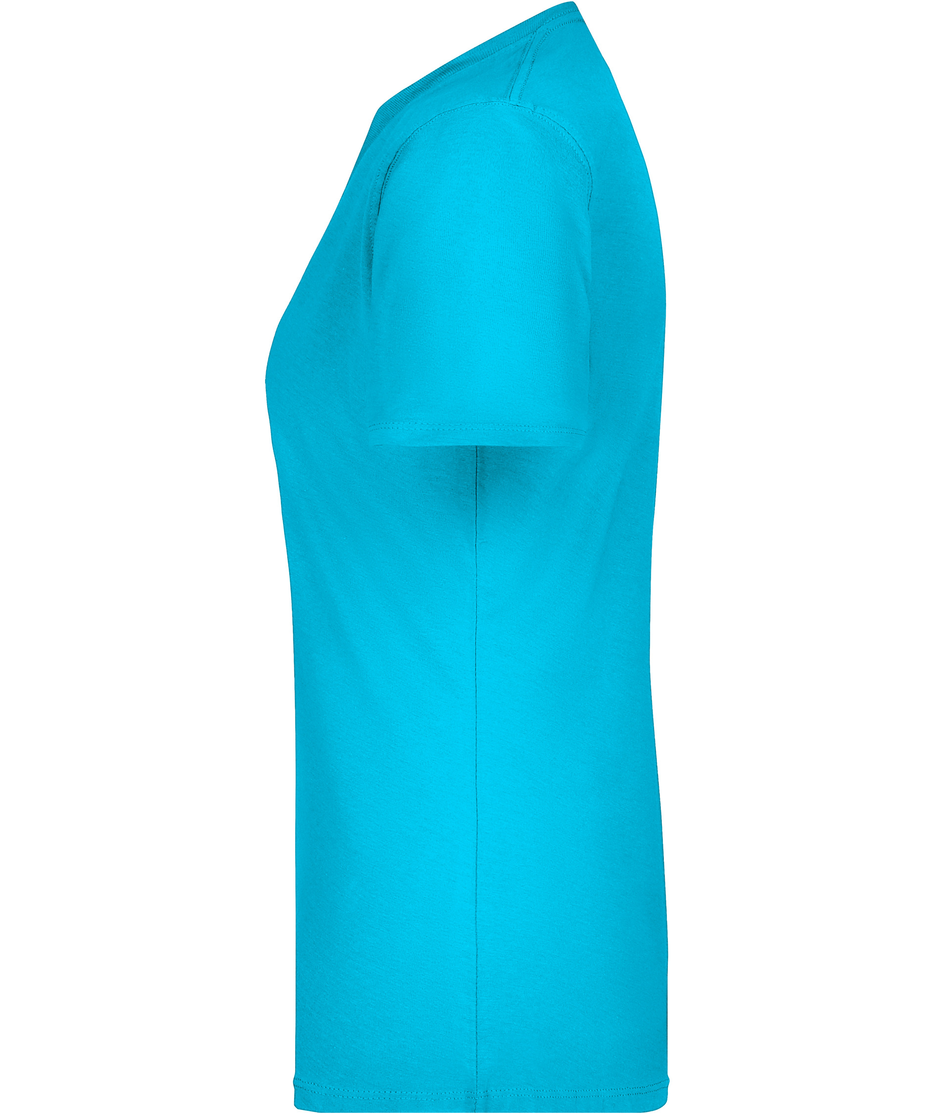 James & Nicholson Basic-T T-shirt dam, Turquoise, large image number 3