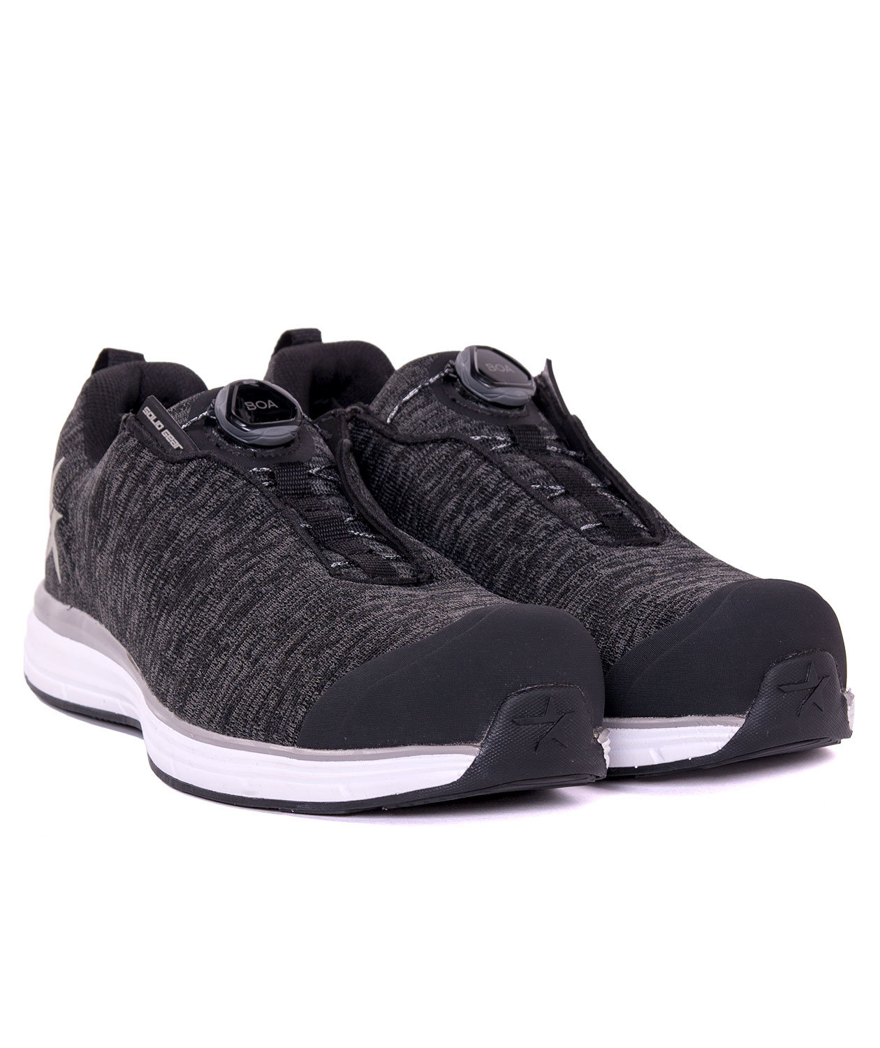 Solid Gear Haze safety shoes S1P, Dark Grey, large image number 2