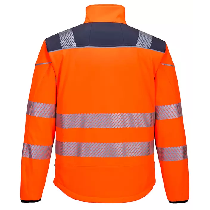 Portwest PW3 softshell jacket, Hi-vis orange/Grey, large image number 1
