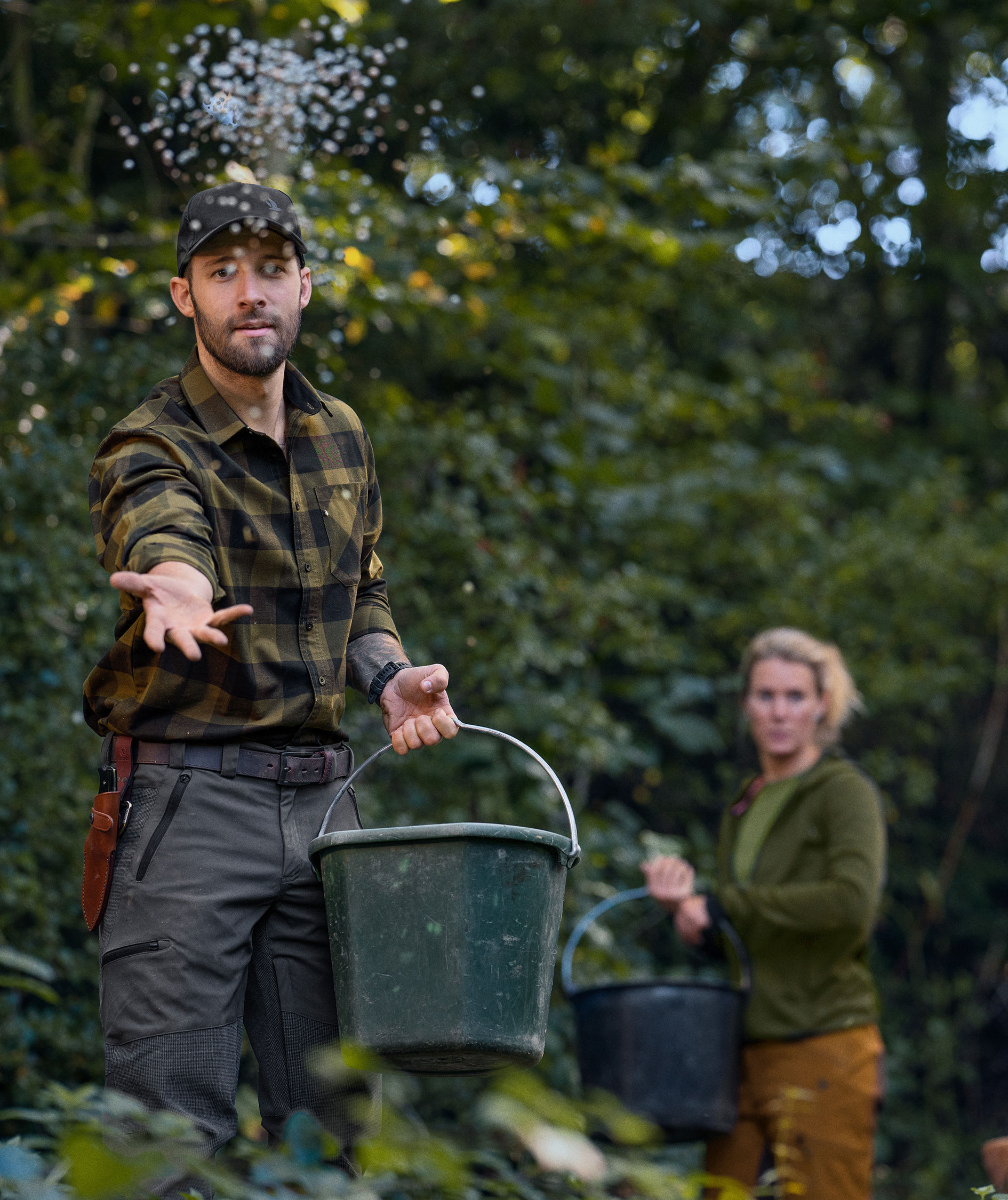 Seeland Toronto skjorta, Green Check, large image number 1