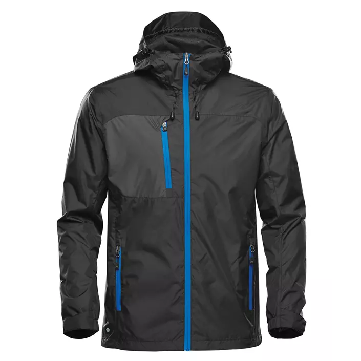 Stormtech Olympia shell jacket, Black/Azur blue, large image number 0