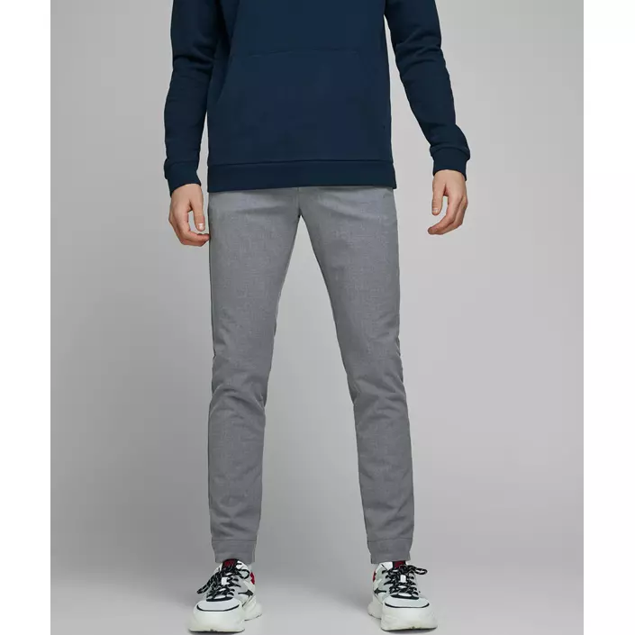 Jack & Jones JPSTMARCO JJCONNOR byxa, Grey melange, large image number 1