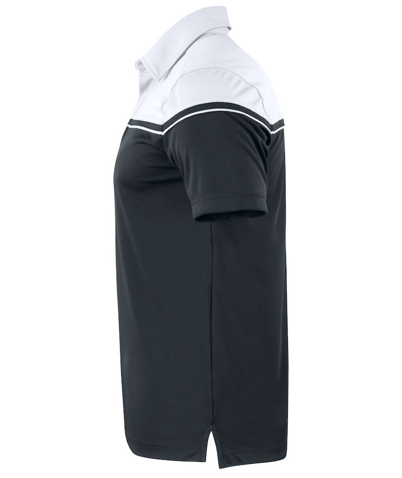 Cutter & Buck Seabeck polo shirt, Black/White, large image number 3