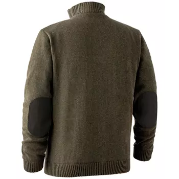 Deerhunter Carlisle knitted sweater with half-zip, Cypress