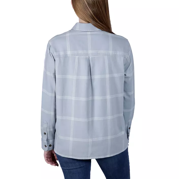 Carhartt flannel dameskjorte, Neptune, large image number 4