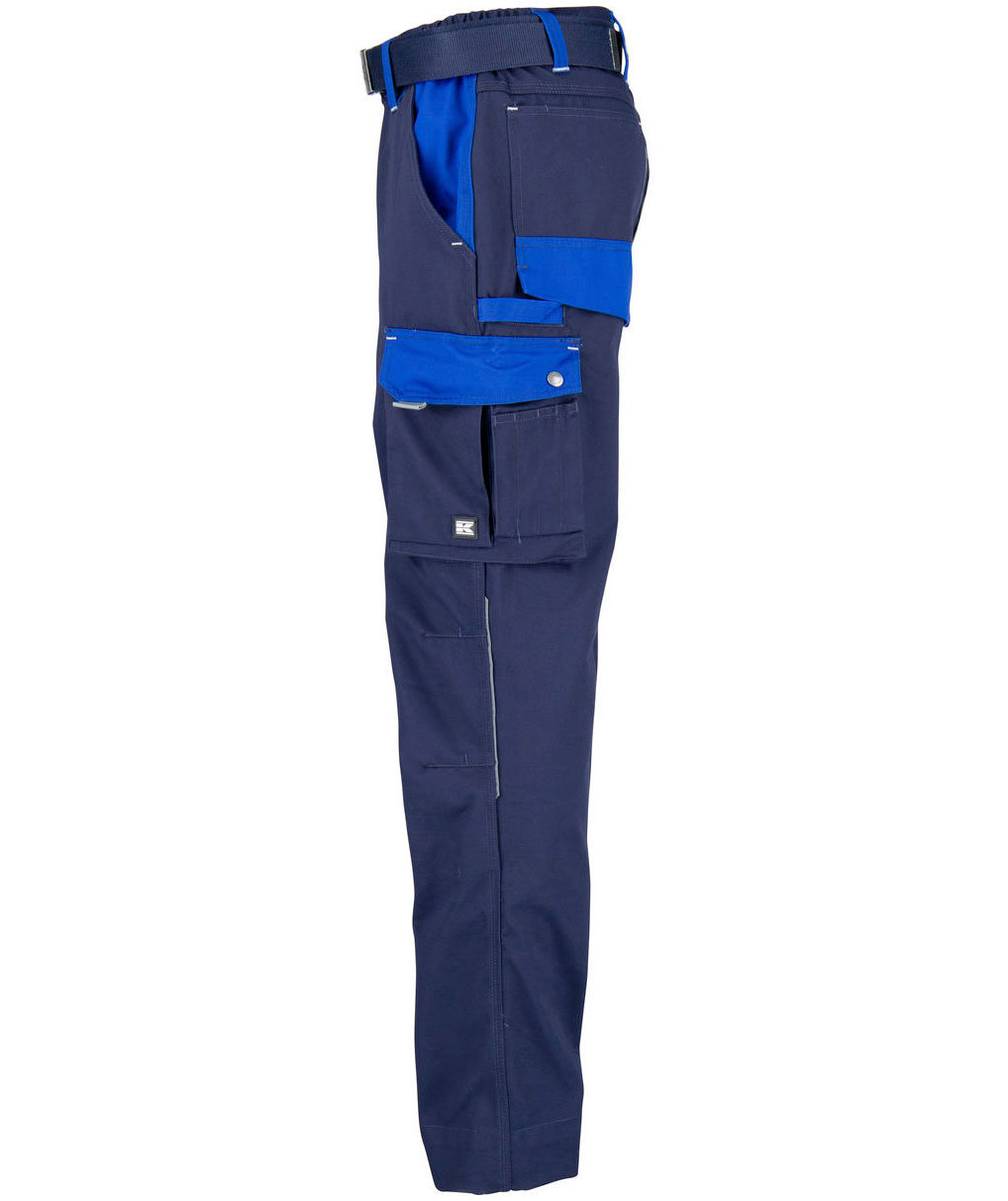 Kramp Original Arbeitshose mit G&uuml;rtel, Marine/K&ouml;nigsblau, Marine/K&ouml;nigsblau, large image number 3