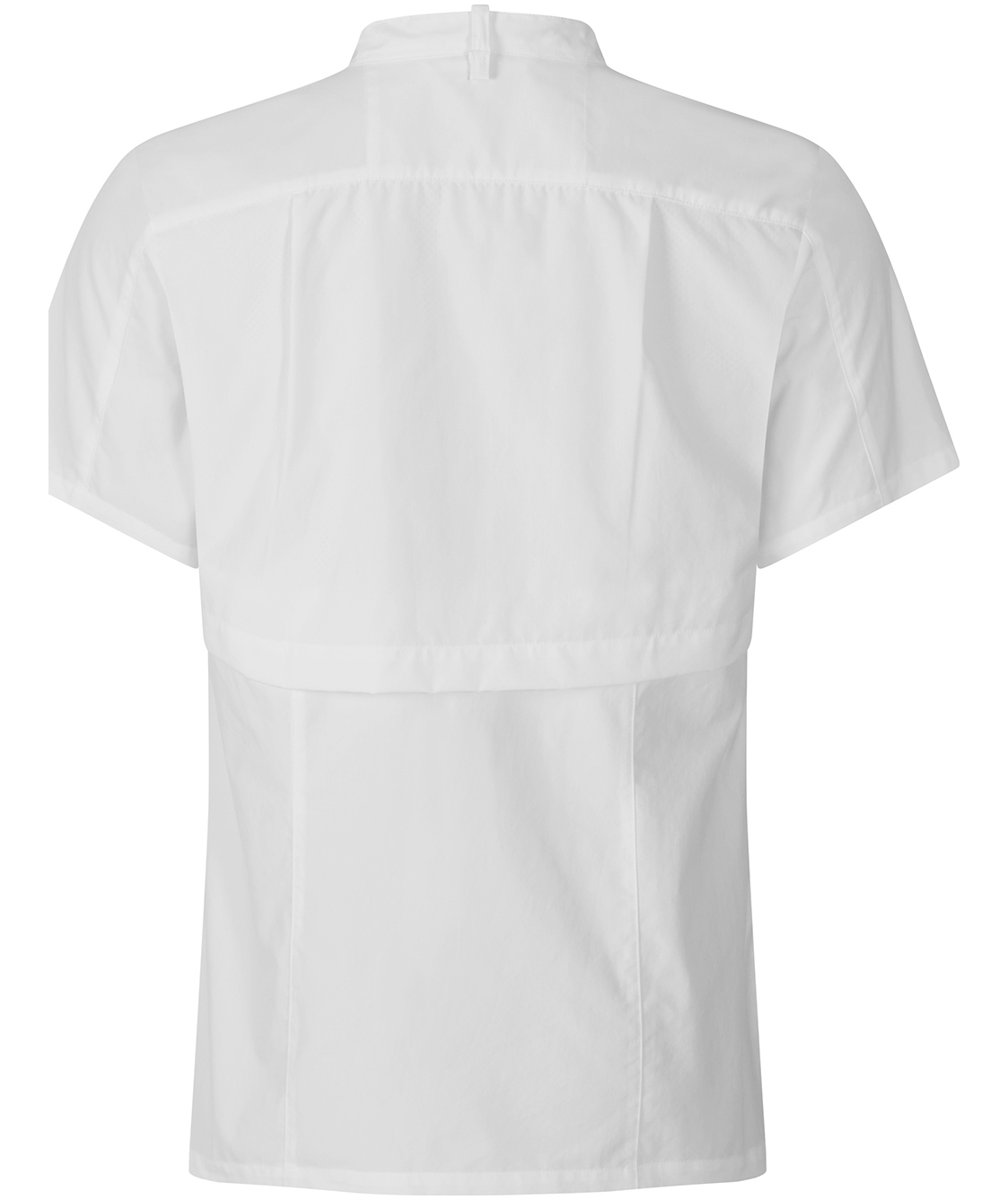 Segers 1006 regular fit kort&aelig;rmet kokkeskjorte, Hvid, large image number 3