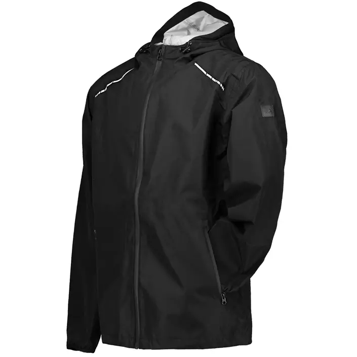 Pitch Stone regnjacka, Black, large image number 5