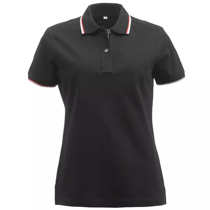 Cutter & Buck Overlake dame polo T-shirt, Sort, large image number 0