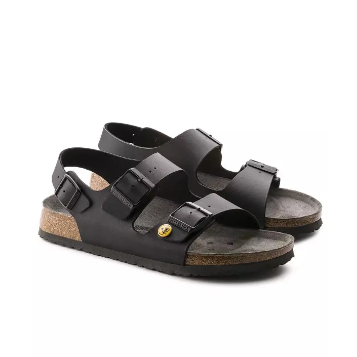 Birkenstock Milano ESD  Narrow Fit sandals, Black, large image number 4