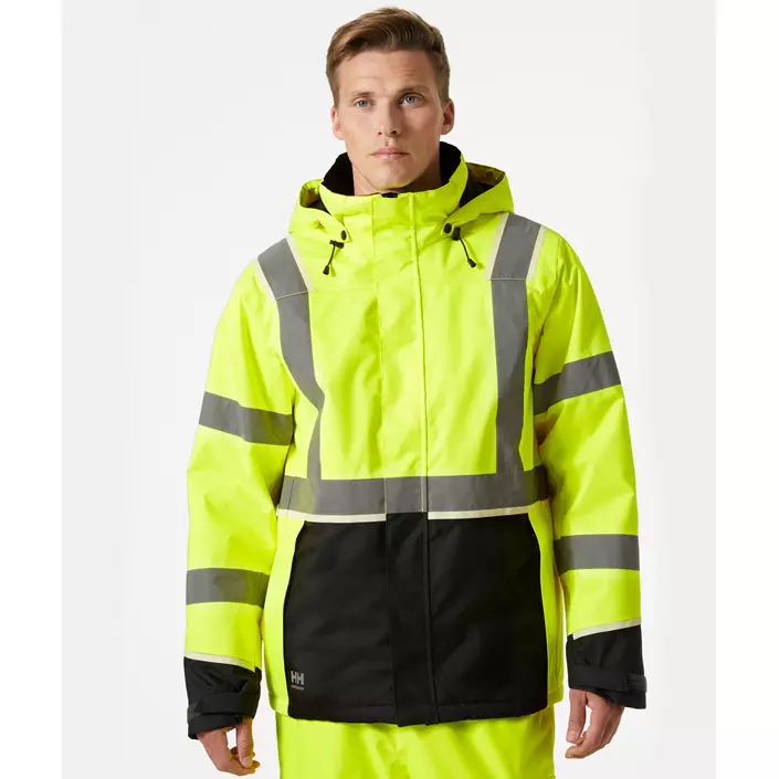 Helly Hansen UC-ME winter jacket, Hi-Vis Yellow, large image number 1