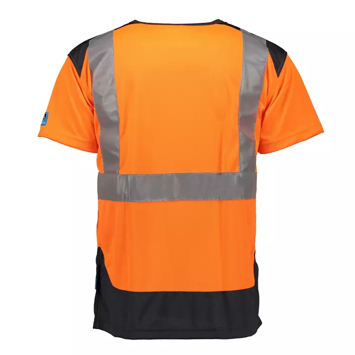 SIOEN Cortic T-shirt, Hi-vis orange/Grey, large image number 1