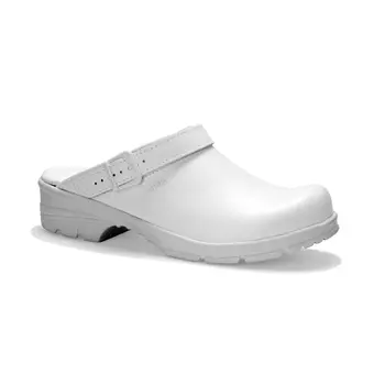 Sanita San Duty clogs with heel strap OB, White
