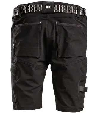Kramp Technical work shorts full stretch, Black