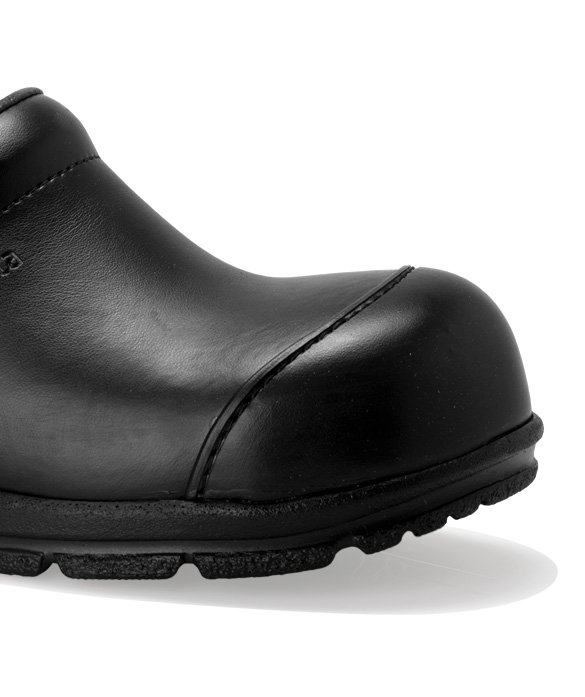 Sanita San Duty safety clogs with heel cover S2, Black