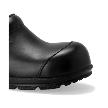 Sanita San Duty safety clogs with heel cover S2, Black