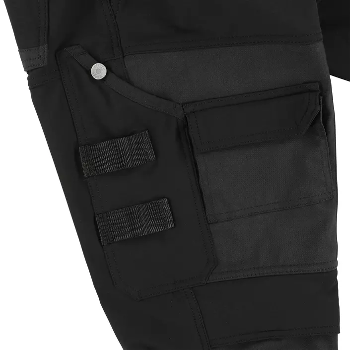 HEROCK Faro Arbeitshose full stretch, Black, large image number 6