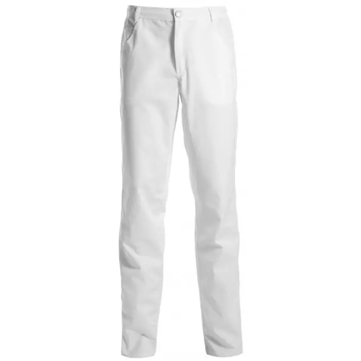 Kentaur unisex chefs trousers, White, large image number 0