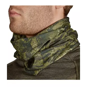 Seeland 2-pack neck warmer, Pine green/InVis Green