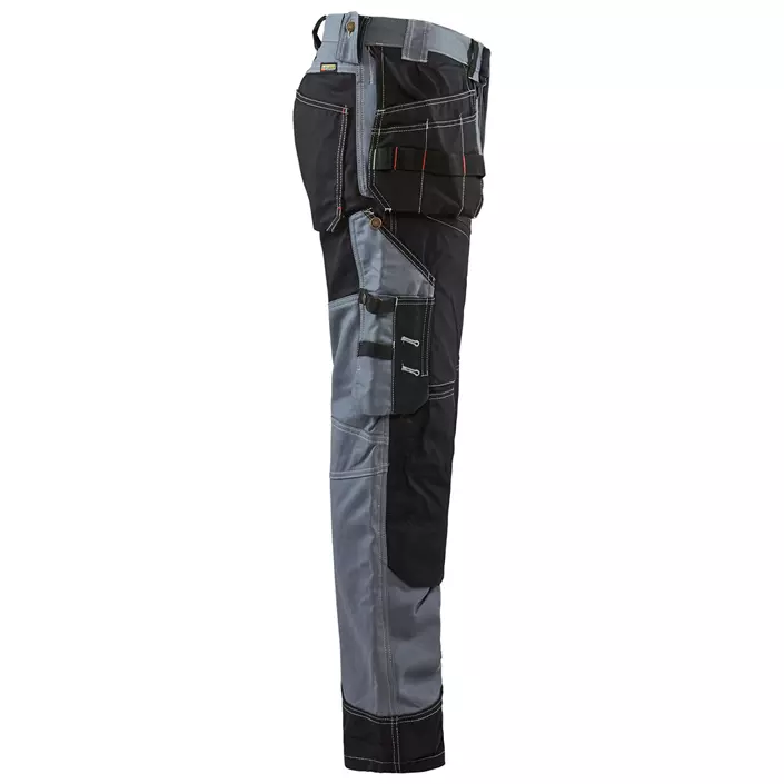 Blåkläder twill craftsman trousers X1500, Grey/Black, large image number 2