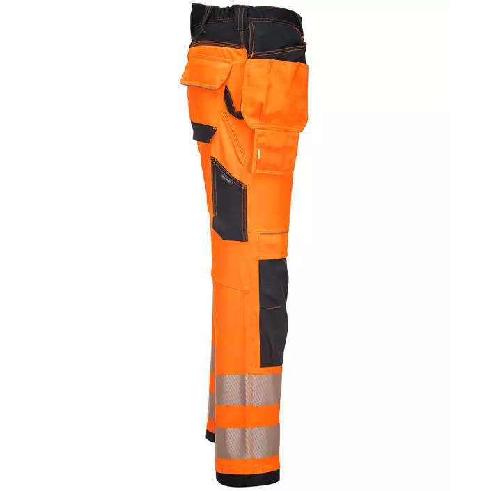 Portwest Vision craftsmen's trousers T501, Hi-Vis Orange/Black, large image number 5