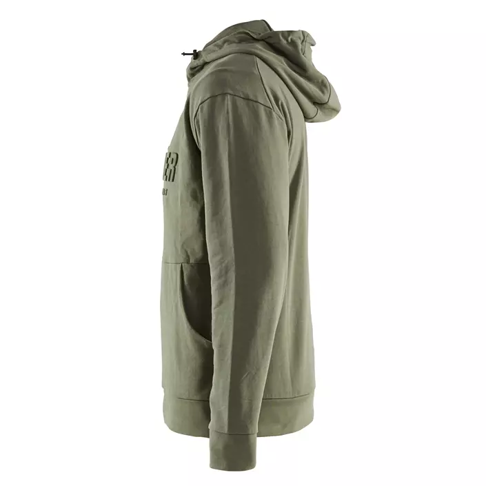 Blåkläder hoodie 3D, Höstgrön, large image number 2