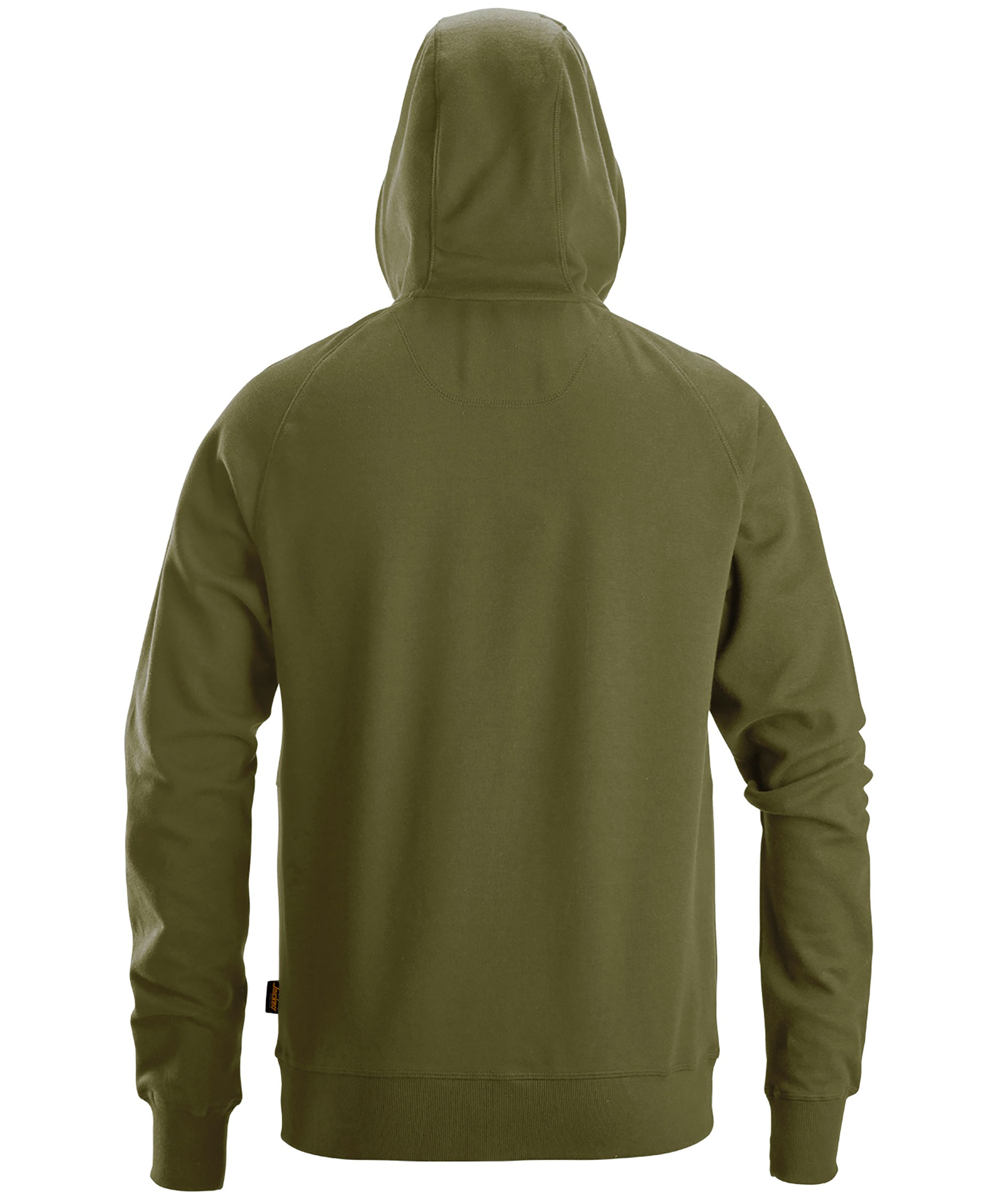 Snickers Logo Kapuzensweatshirt mit Rei&szlig;verschluss 2895, Khakigr&uuml;n