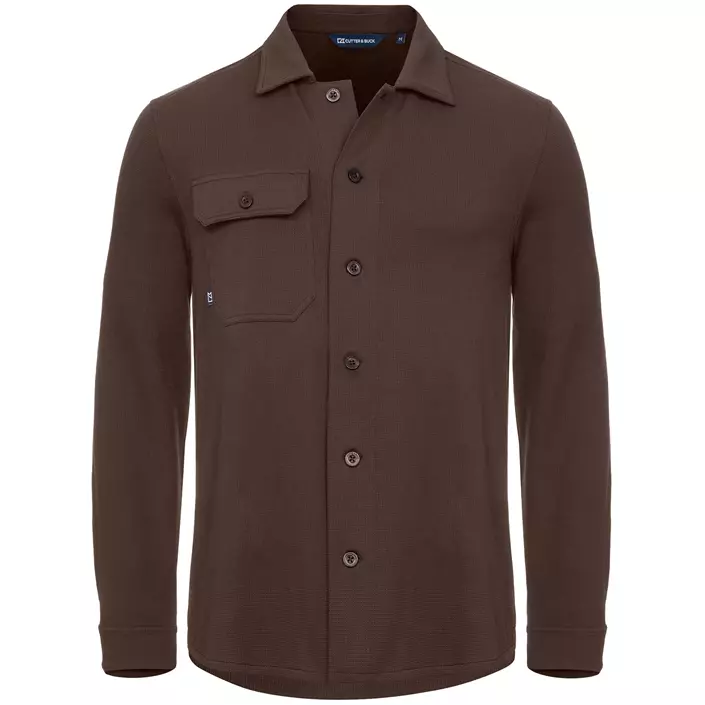 Cutter & Buck Advantage Leisure skjorte, Mørk Mokka, large image number 0