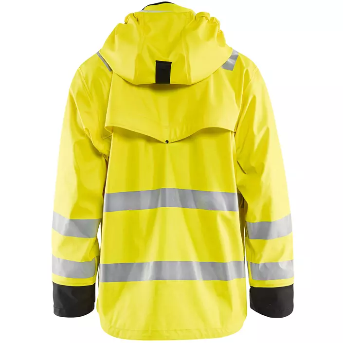 Blåkläder Heavy Weight rain jacket, Hi-vis Yellow/Black, large image number 1