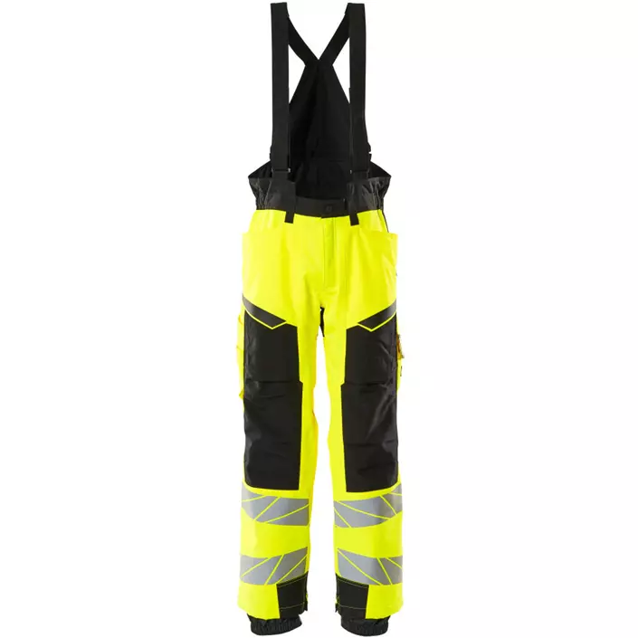 Mascot Accelerate Safe winter trousers, Hi-vis Yellow/Black, large image number 0