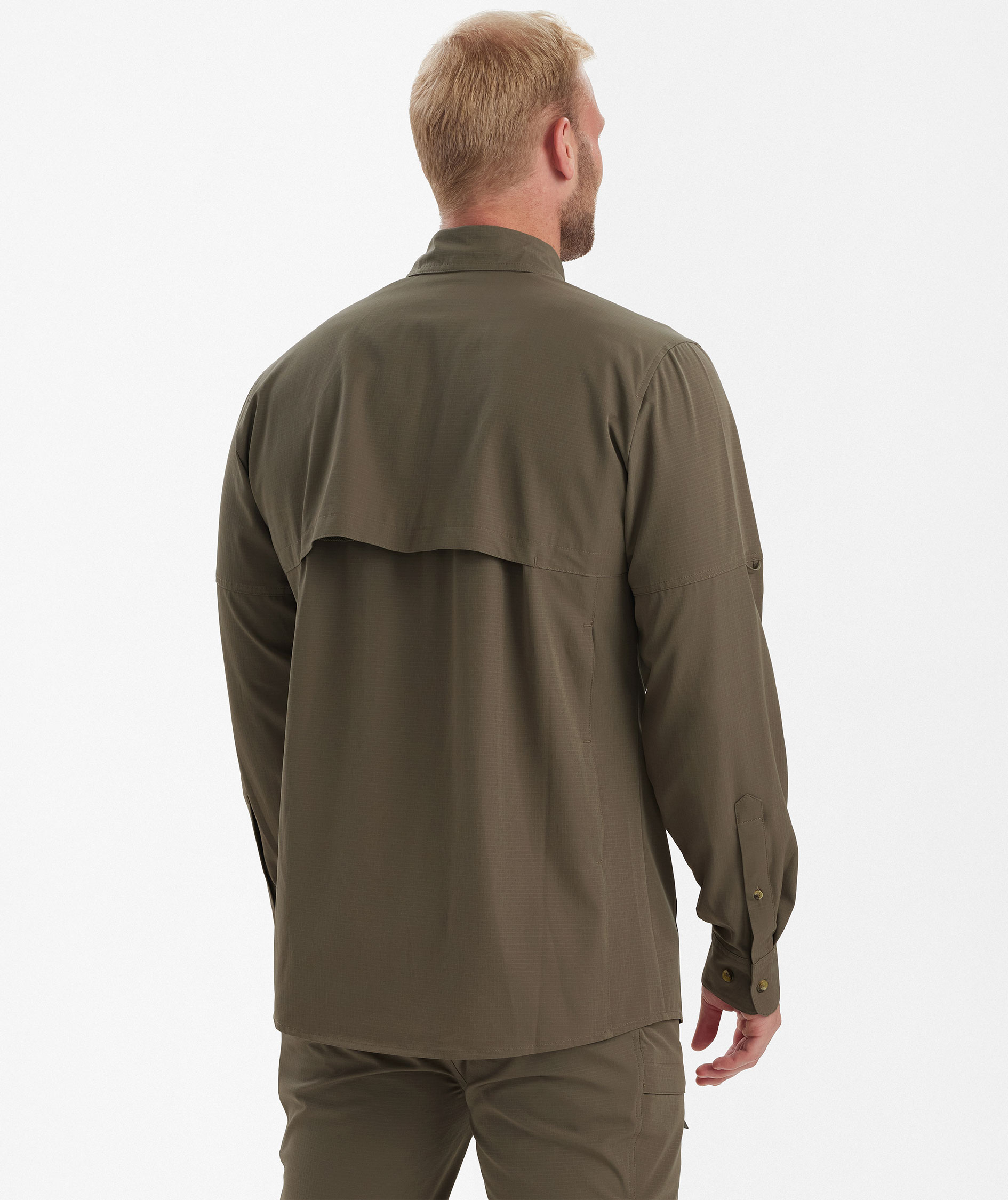 Deerhunter Canopy skjorta, Stone Grey, large image number 4