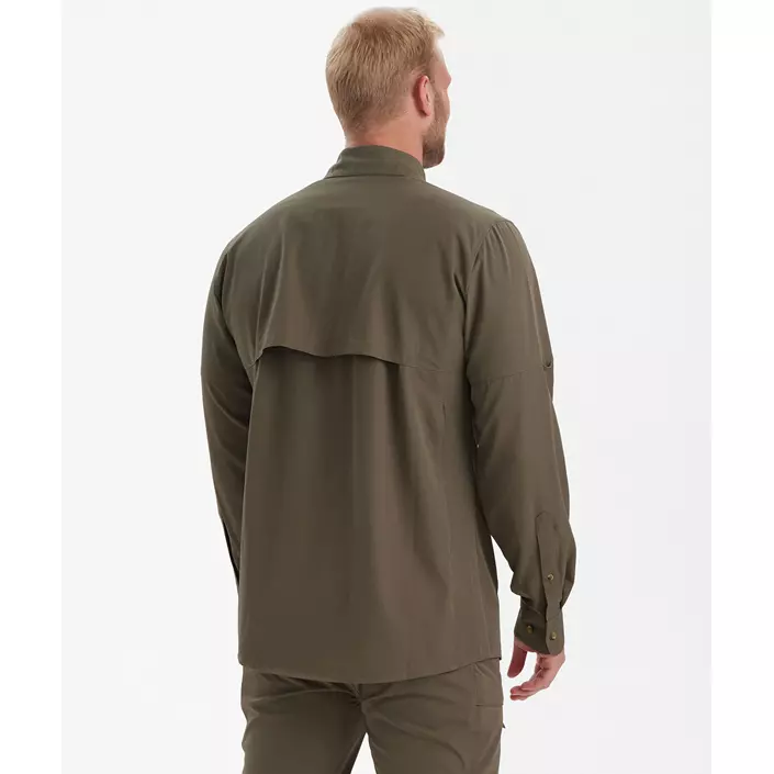 Deerhunter Canopy skjorta, Stone Grey, large image number 4