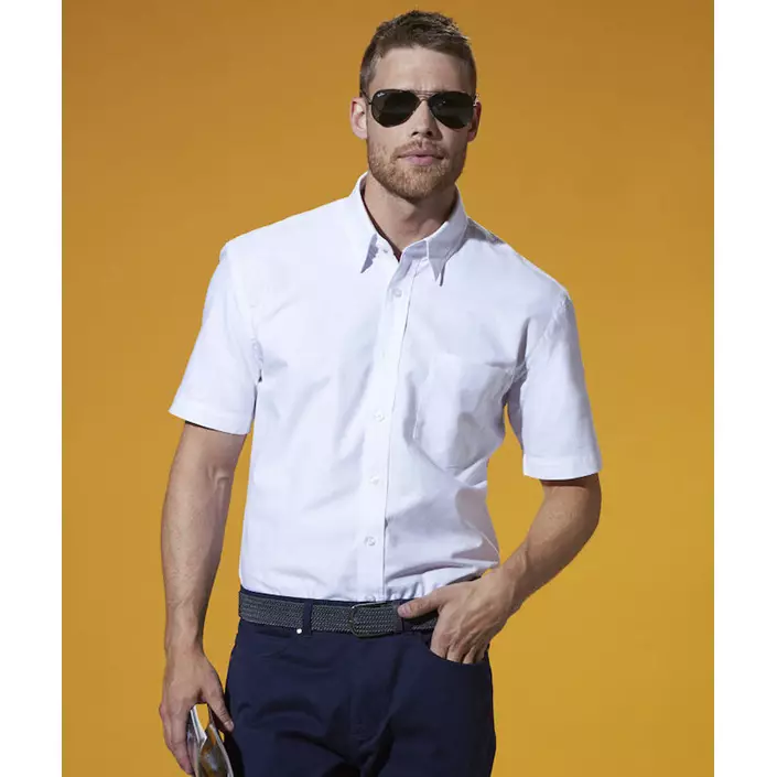 Clique Cambridge short-sleeved shirt, White, large image number 1