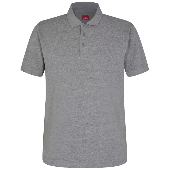 Engel Extend polo T-shirt, Grey Melange, large image number 0