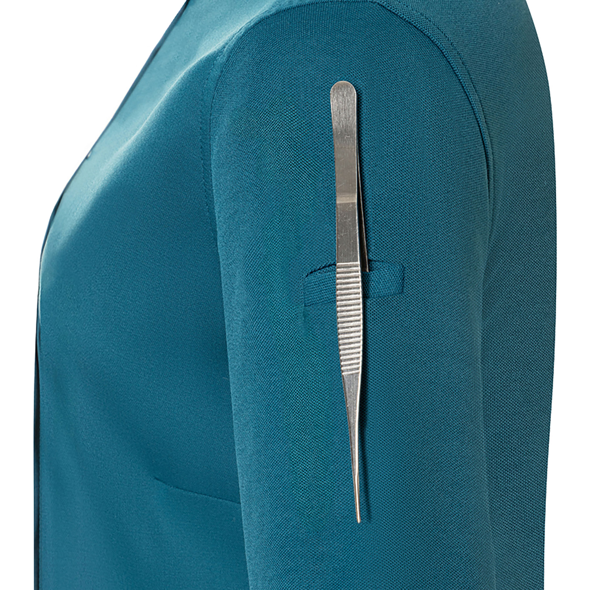 Karlowsky DIAMOND CUT&reg; Avantgarde kort&auml;rmad kockjacka dam, Dark Petrol, large image number 5