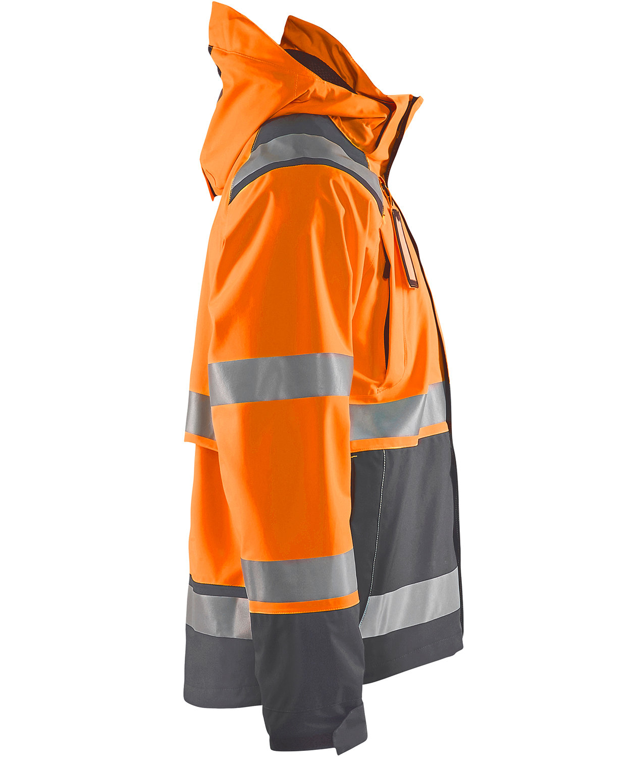 Bl&aring;kl&auml;der skalljakke, Hi-Vis oransje/Gr&aring;, large image number 3