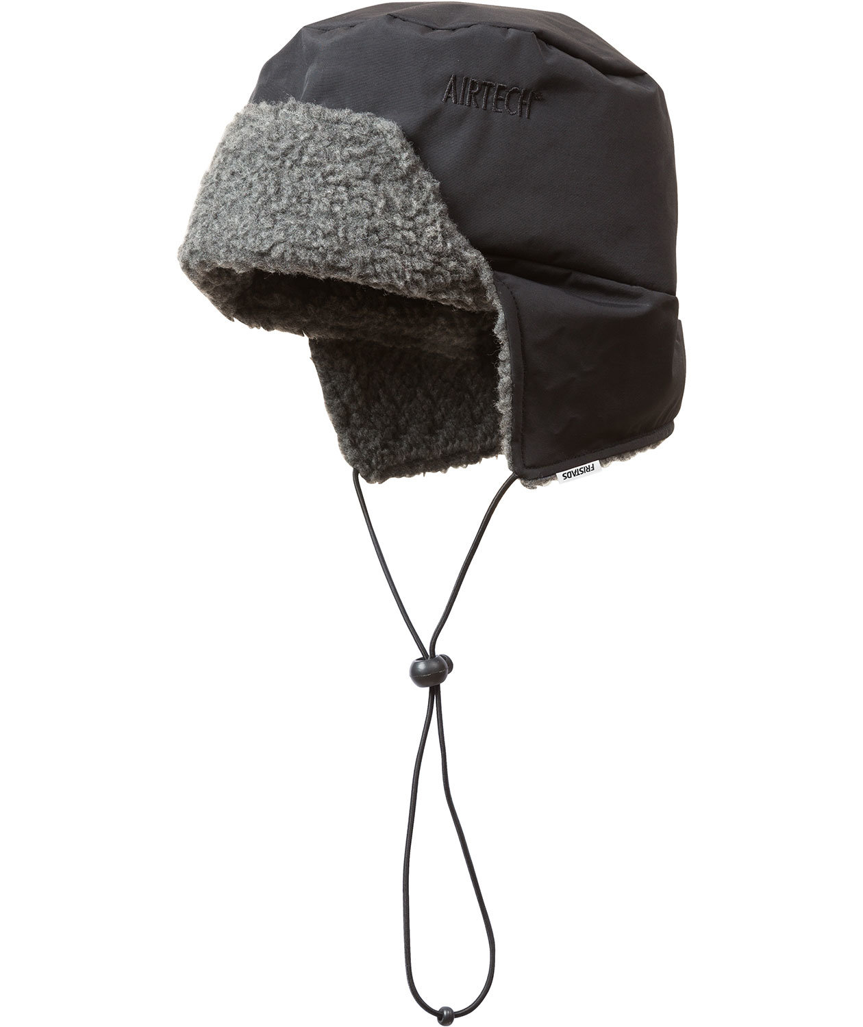 Fristads vinter m&ouml;ssa med &ouml;ronv&auml;rmare 9105, Svart, large image number 1