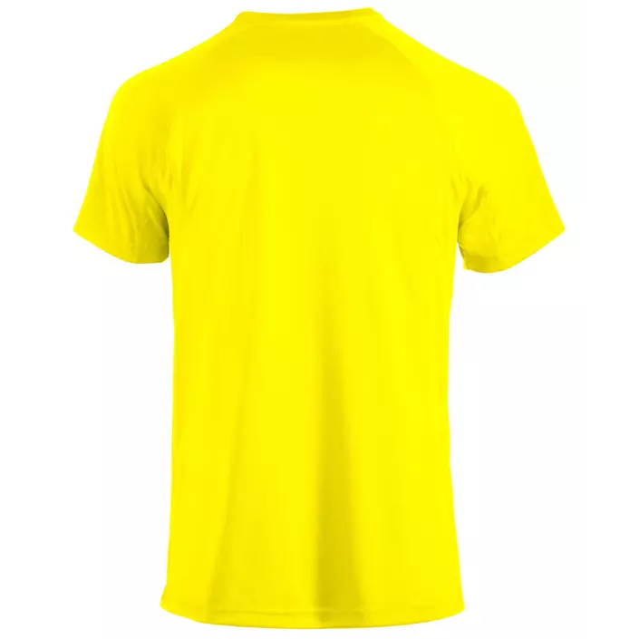 Clique Active T-shirt, Hi-Vis Gul, large image number 2