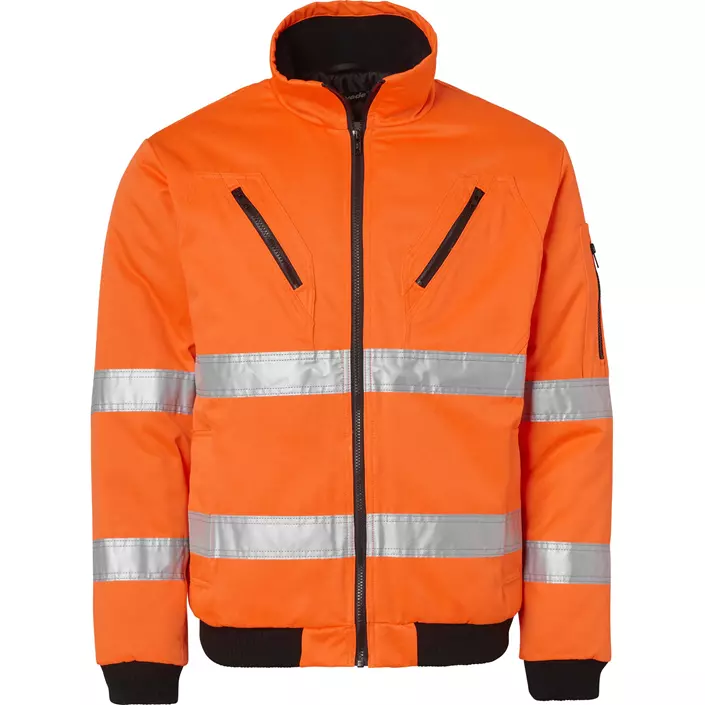 Top Swede pilot jacket 5016, Hi-vis Orange, large image number 0