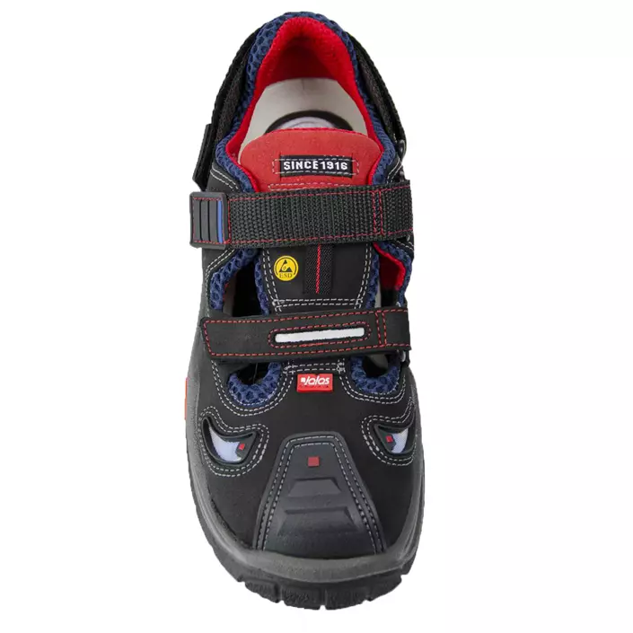 Jalas 3820R Respiro safety sandals S1, Black, large image number 2