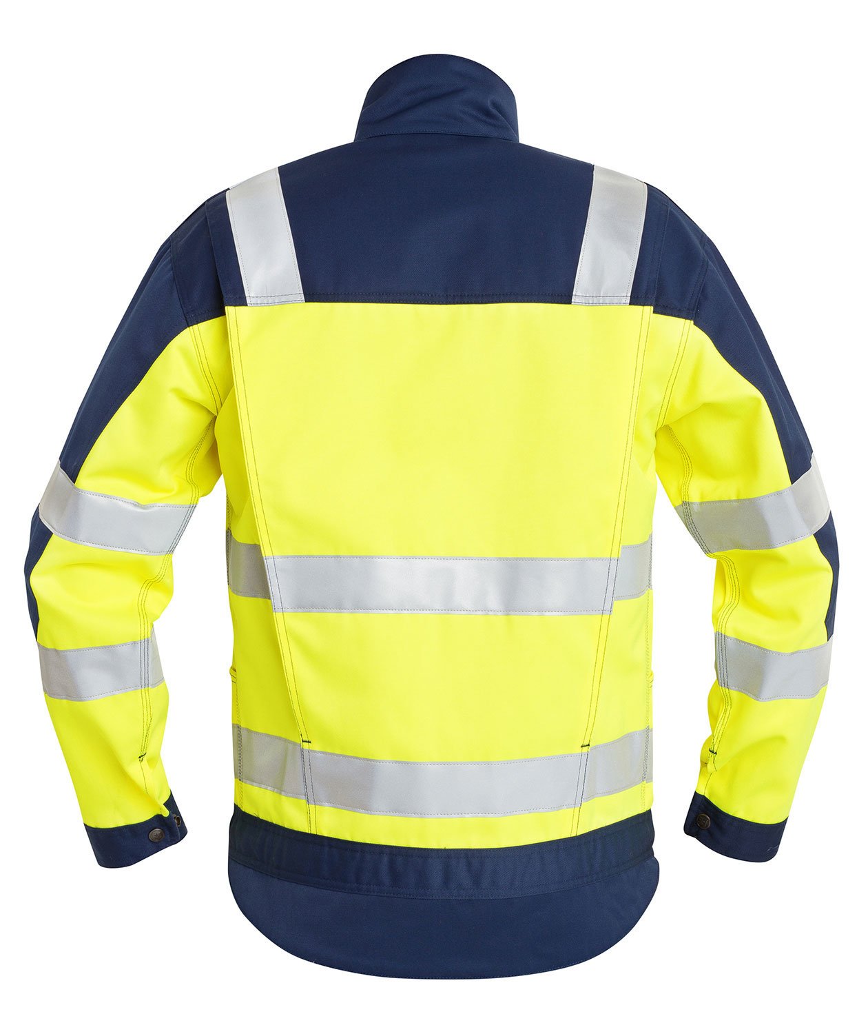 Engel arbetsjacka, Varsel gul/marinbl&aring;