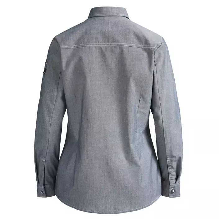 Kentaur modern fit women's server shirt, Chambray Grey, large image number 1