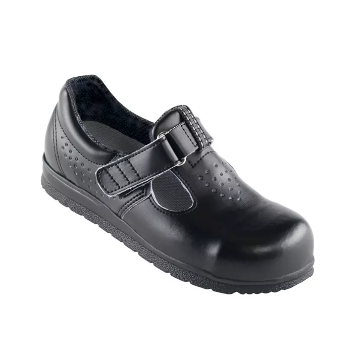 Euro-Dan Classic work sandals O1, Black, large image number 0