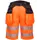 Portwest PW3 craftsmens shorts, Hi-Vis Orange/Black, Hi-Vis Orange/Black, swatch