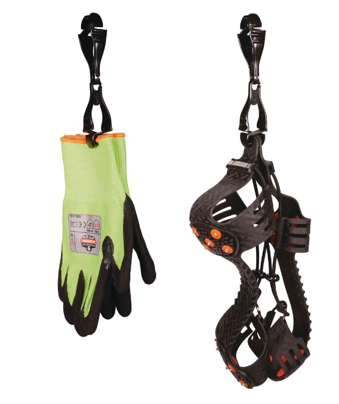 Ergodyne Squids 3400 Glove clip holder with dual clips