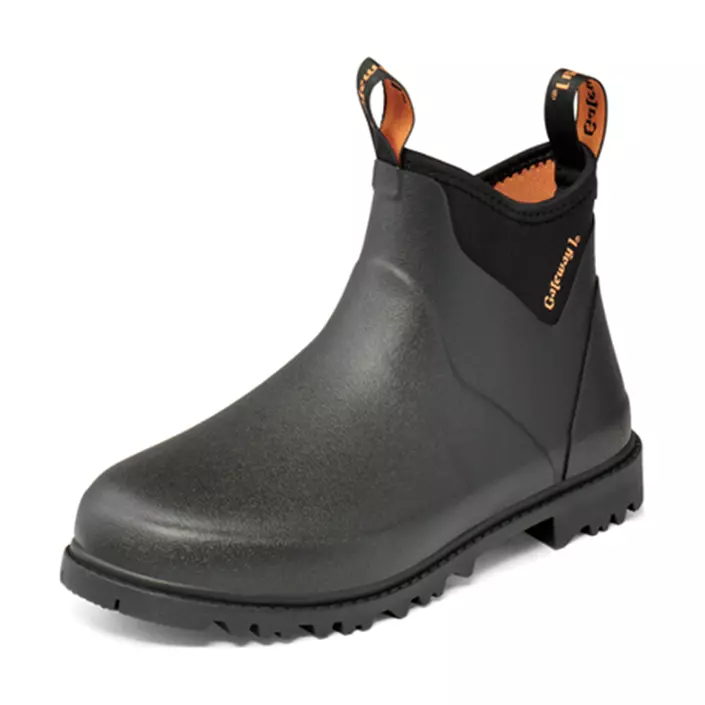 Gateway1 Ascot Lady II 6" 3mm gummistövlar, Svart, large image number 1